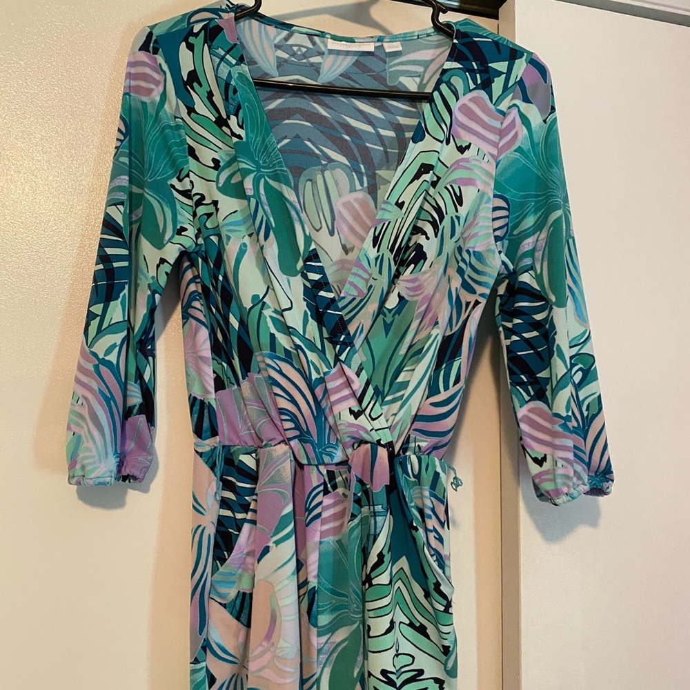 NY&Co printed romper XS